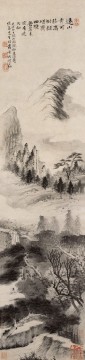  maler galerie - Shitao grünen Berg Chinesische Malerei